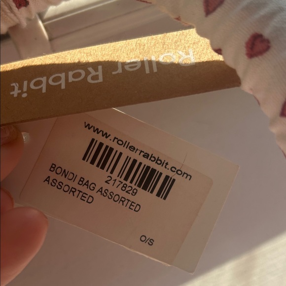 Roller Rabbit Heart Patterned Tote - Picture 2 of 3